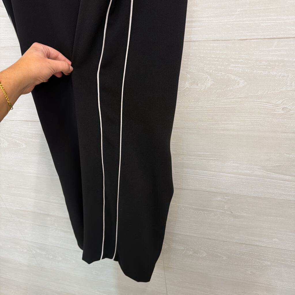 Maeve Black/ White Pull On Track Pants Extra Large Tall