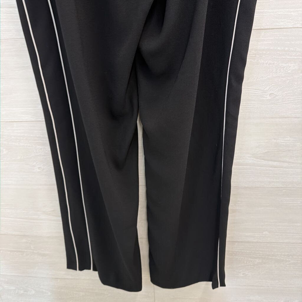 Maeve Black/ White Pull On Track Pants Extra Large Tall
