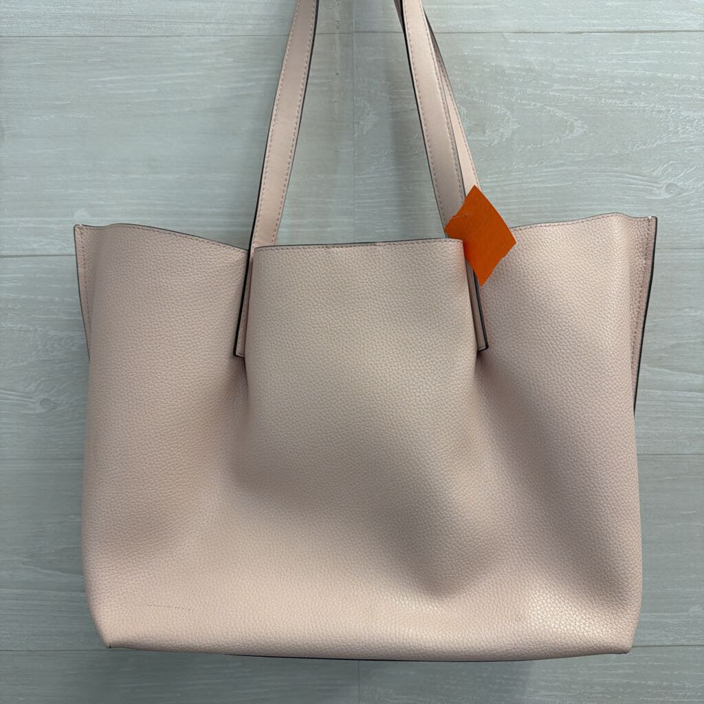 Michael Kors Pink Pebbled Leather Emilia Large Tote Purse