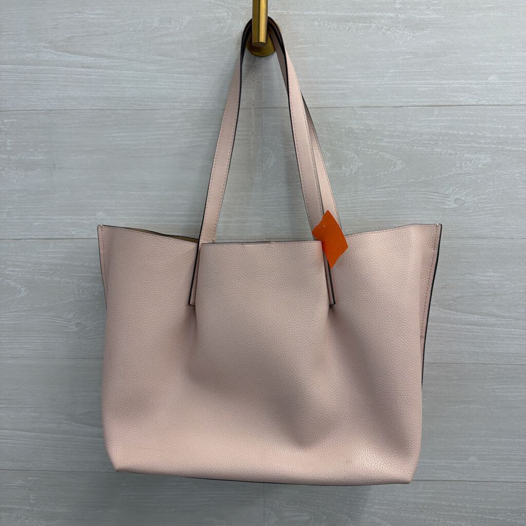 Michael Kors Pink Pebbled Leather Emilia Large Tote Purse