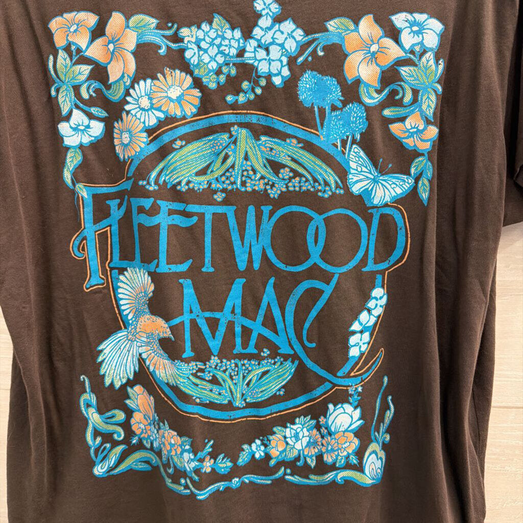 Let Luv Grey/ Multi Fleetwood Mac Short Sleeve Graphic Tee Extra Large
