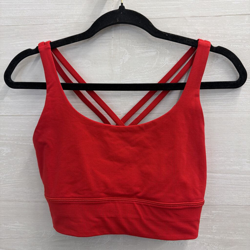 Lululemon Red Sports Bra 8