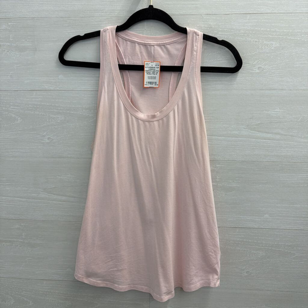 Lululemon Light Pink Athletic Tank Top Medium