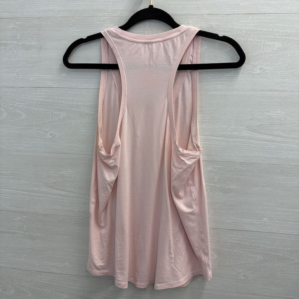 Lululemon Light Pink Athletic Tank Top Medium