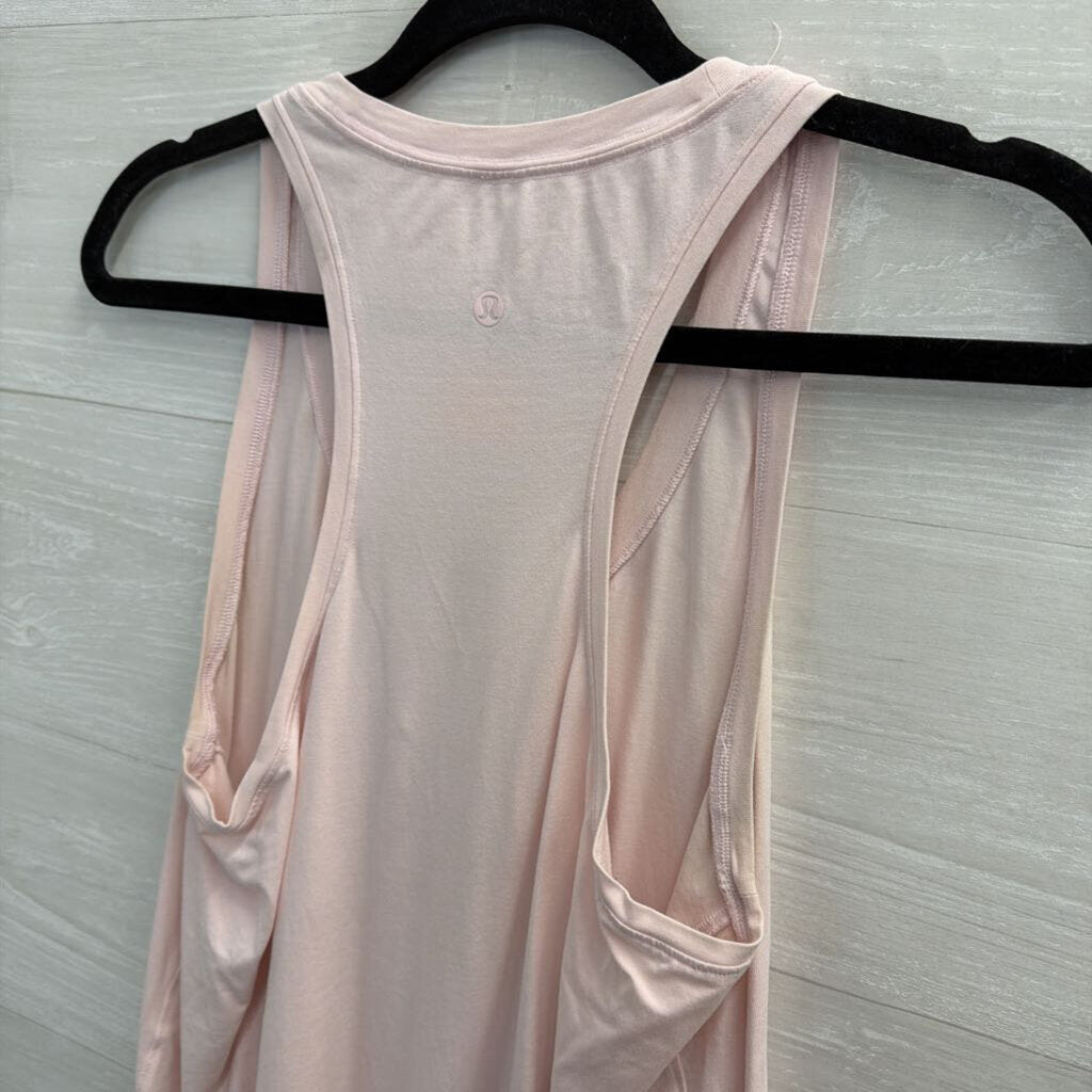 Lululemon Light Pink Athletic Tank Top Medium