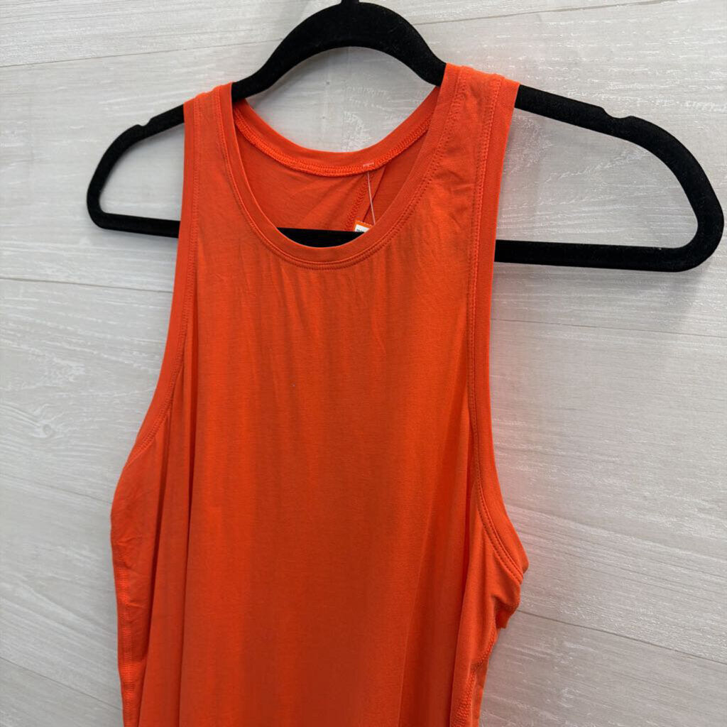 Lululemon Orange Athletic Tank Top Medium