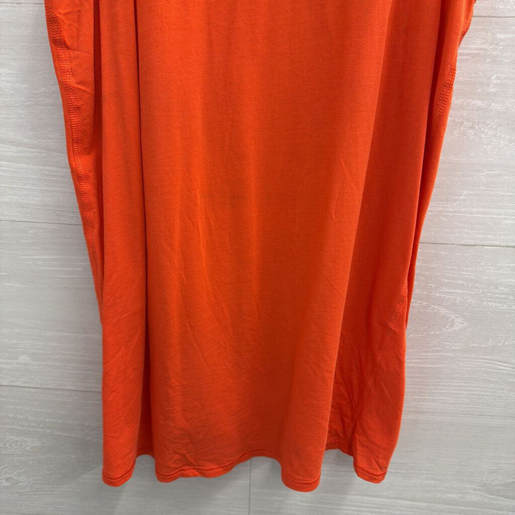 Lululemon Orange Athletic Tank Top Medium