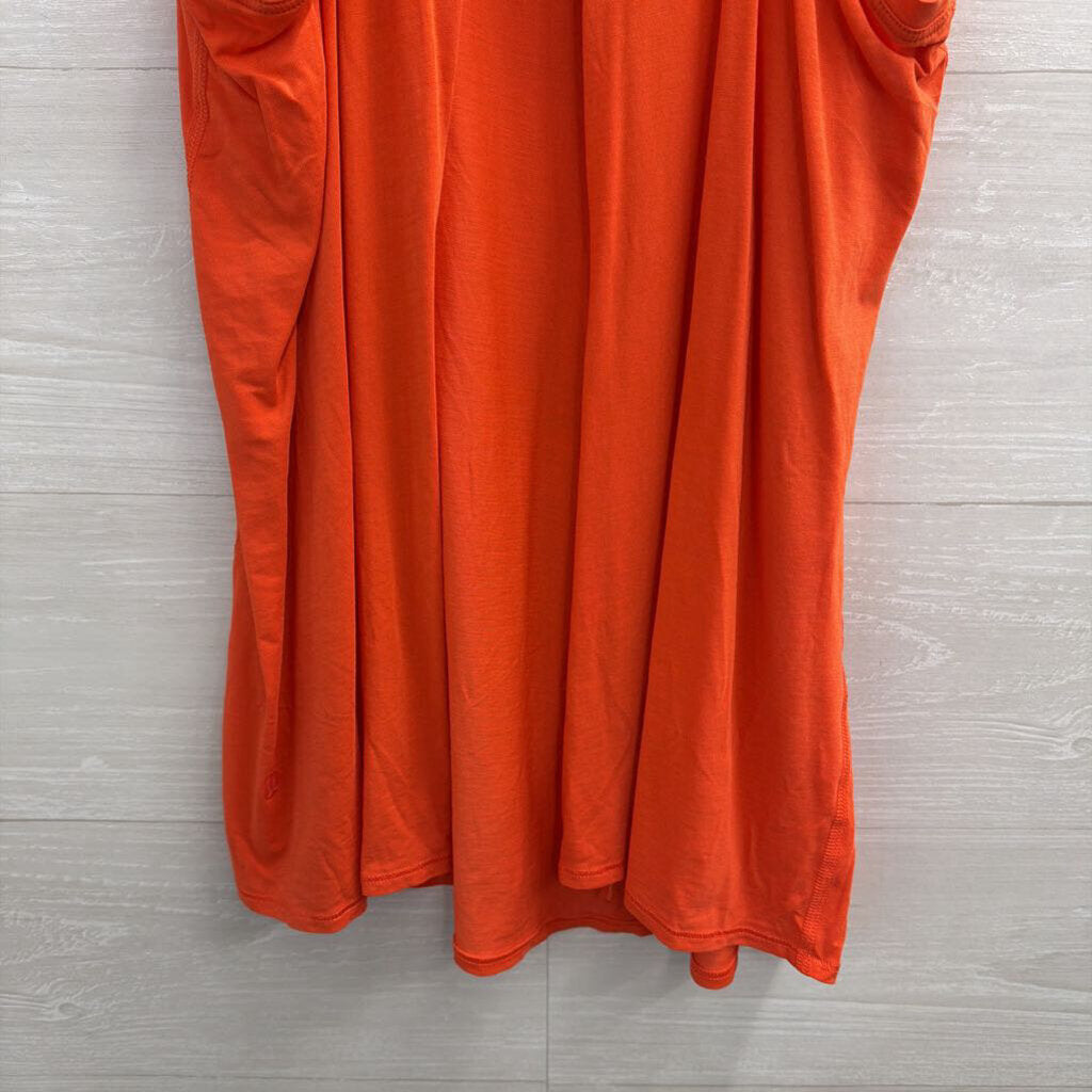 Lululemon Orange Athletic Tank Top Medium