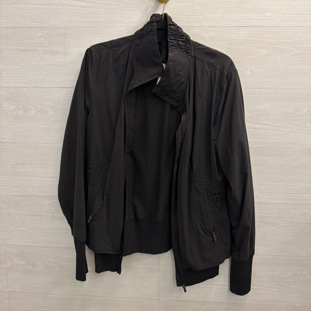 Lululemon Black Coast Easy Jacket 10