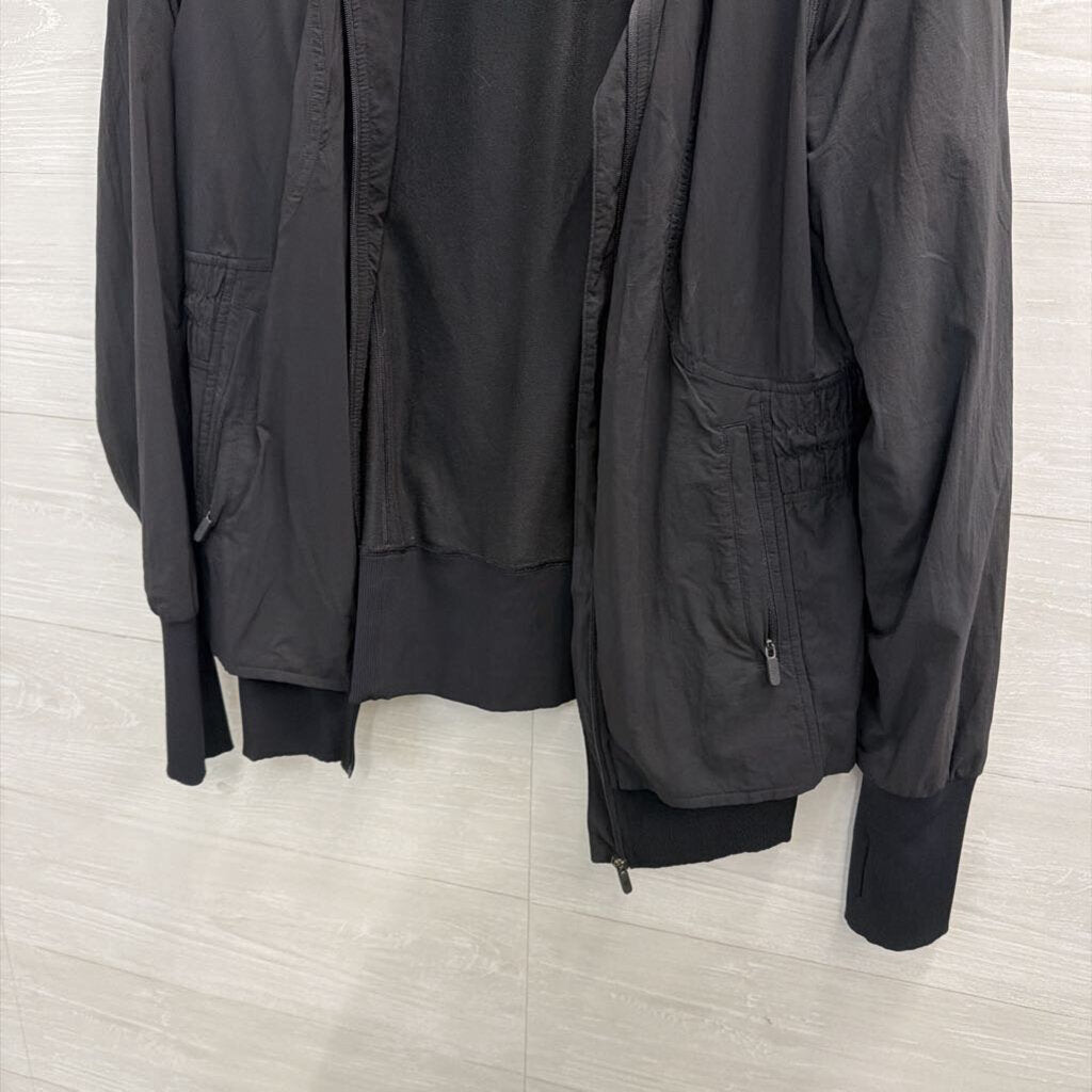 Lululemon Black Coast Easy Jacket 10
