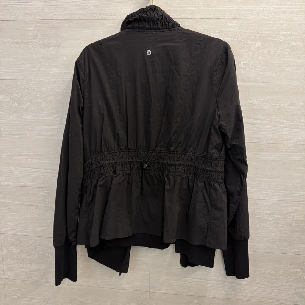 Lululemon Black Coast Easy Jacket 10