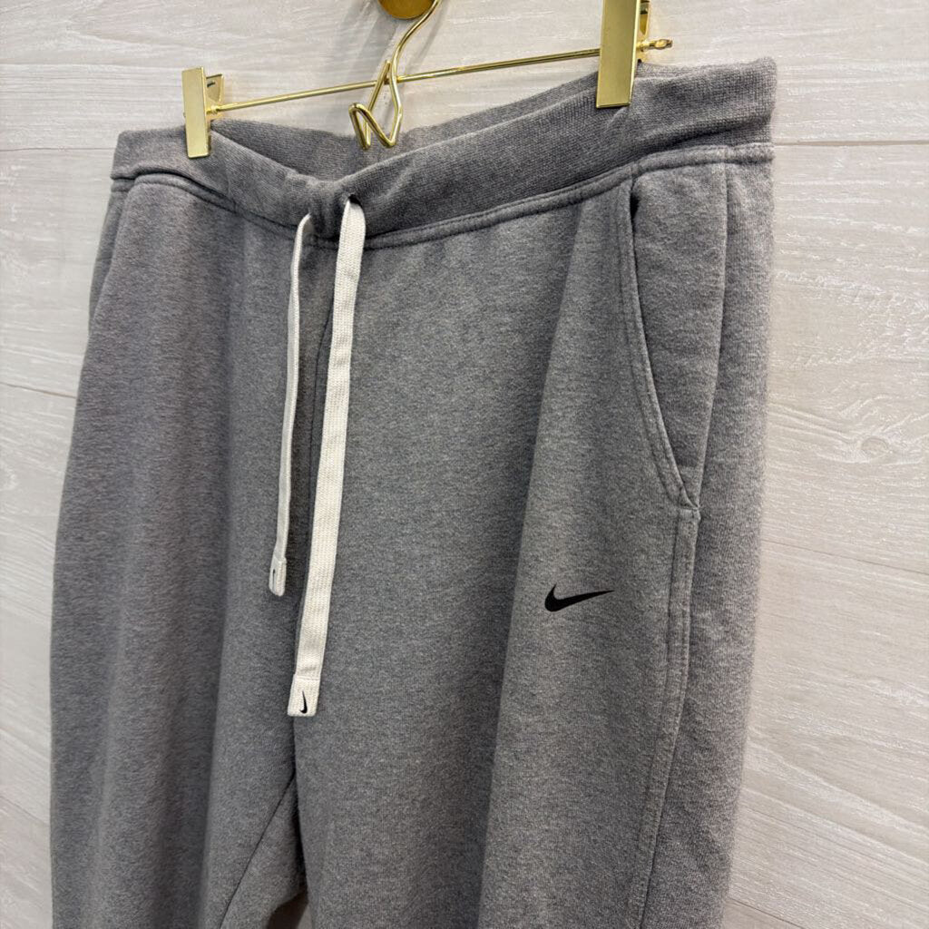 Nike Grey Pull On Jogger Sweatpants Large