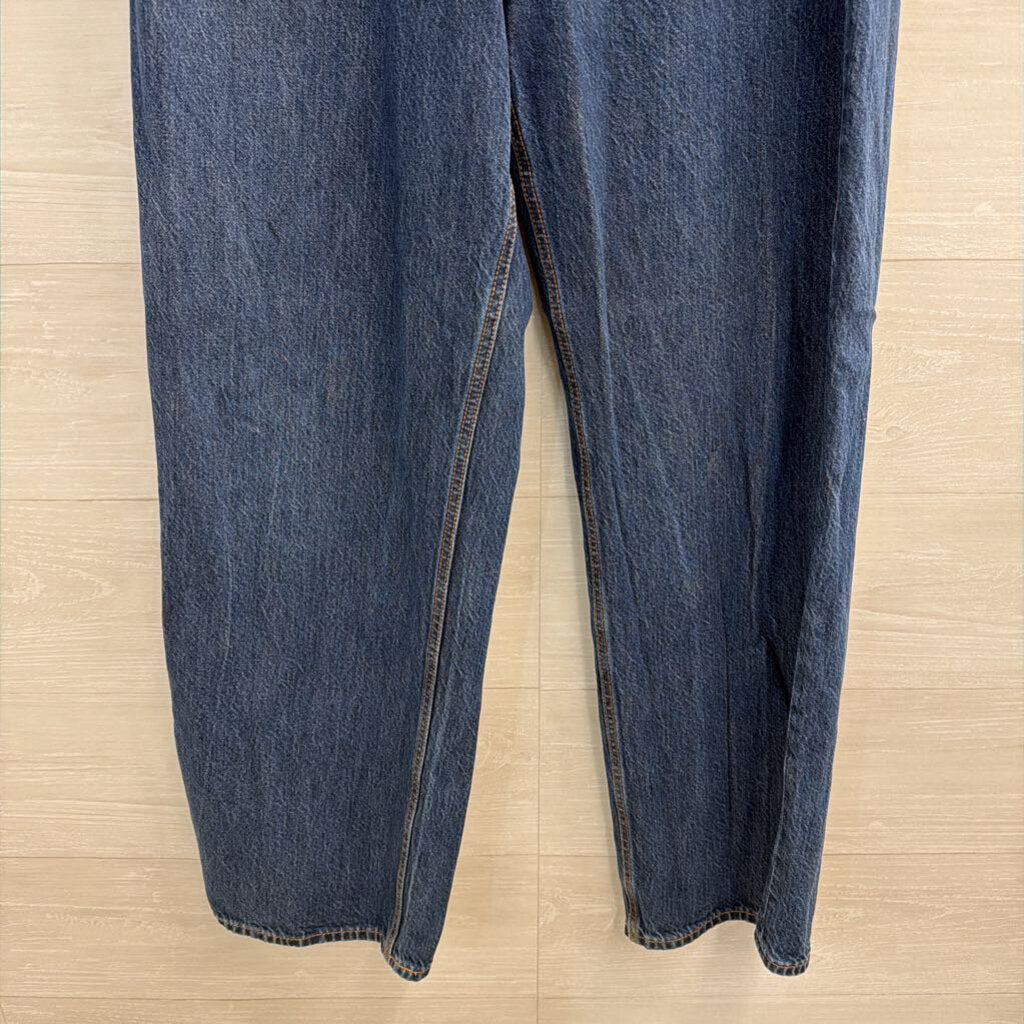 Abercrombie and Fitch Dark Wash The Loose High Rise Jeans 31