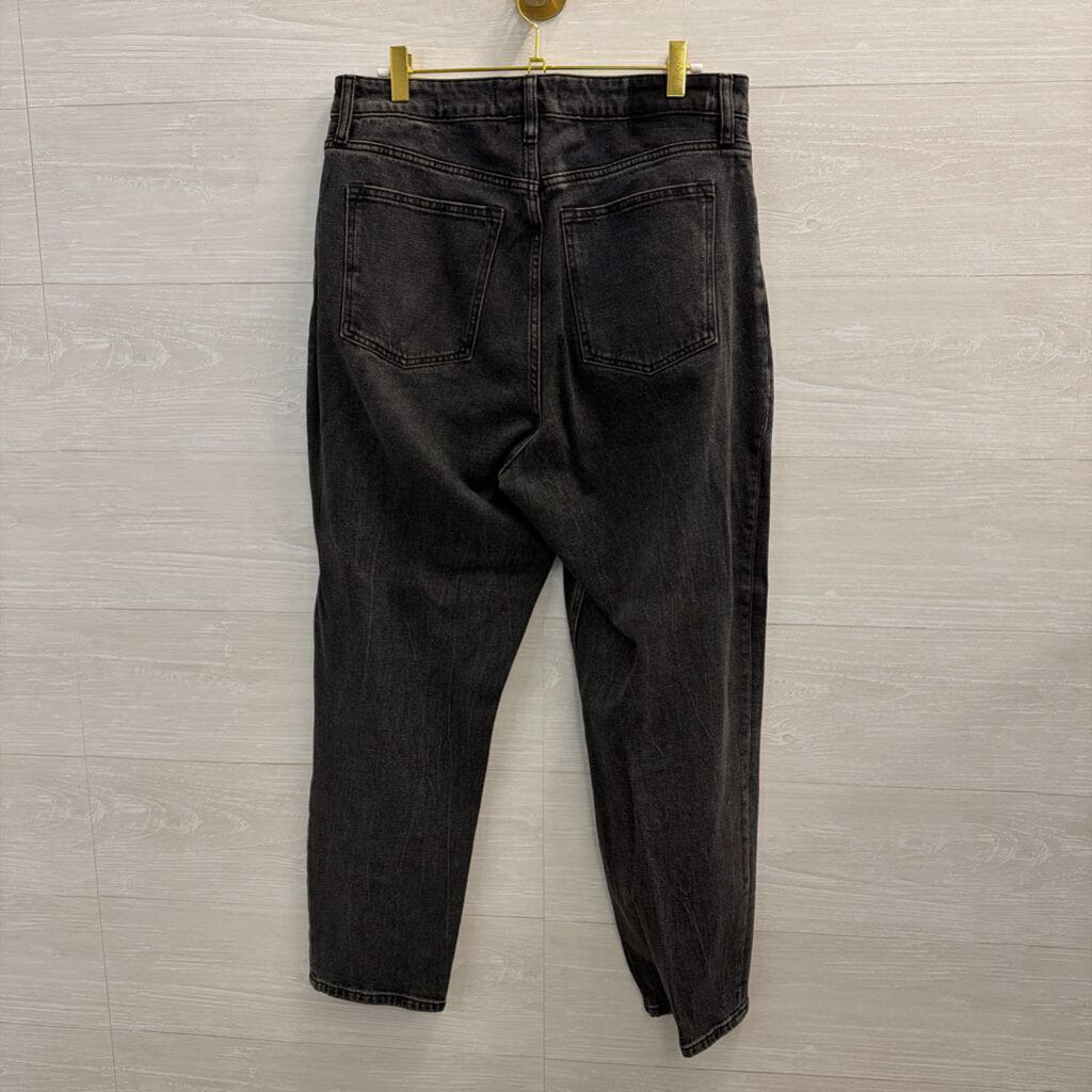Abercrombie and Fitch Black The Mom High Rise Jeans 31
