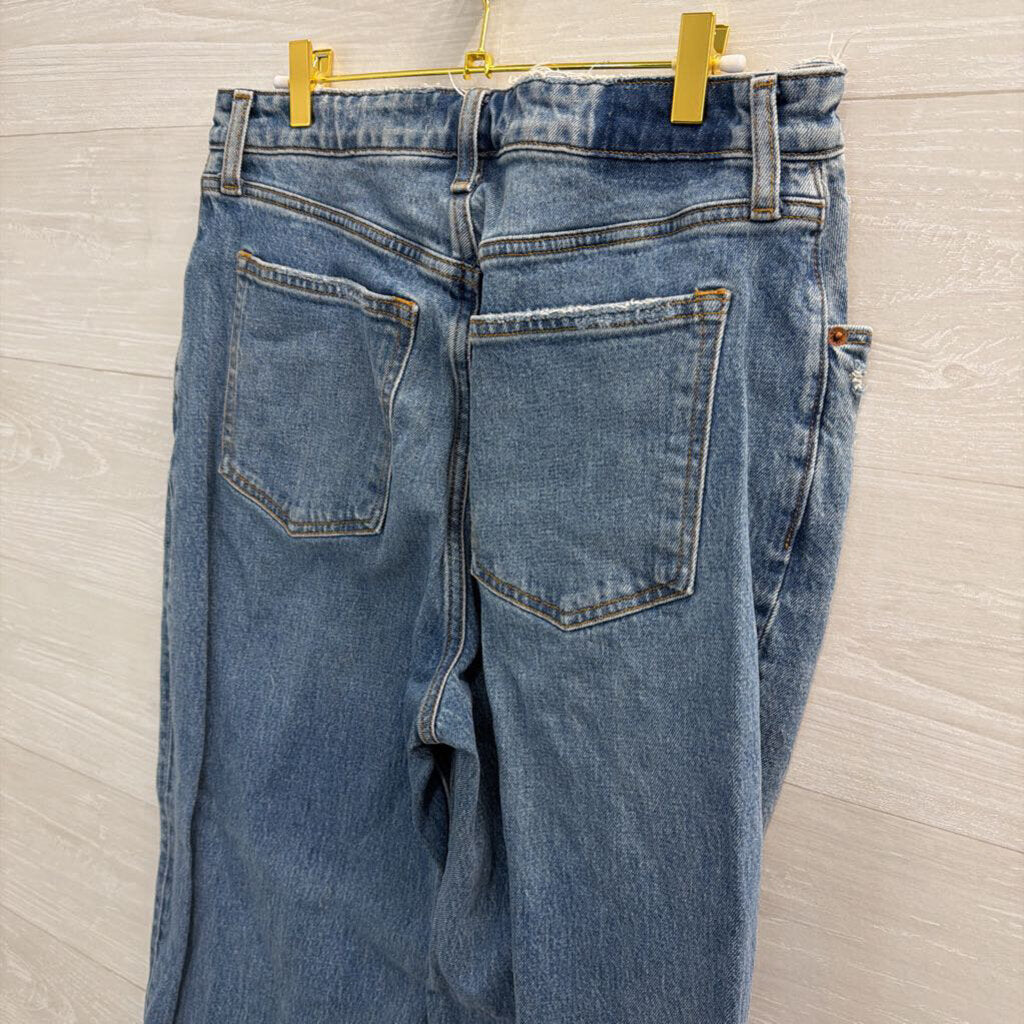 Abercrombie and Fitch Medium Wash The 90s Relaxed High Rise Jeans 31