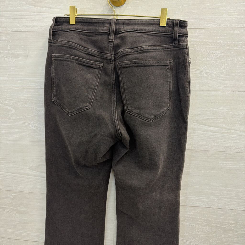 Madewell Black Curvy Kick Out Jeans 29