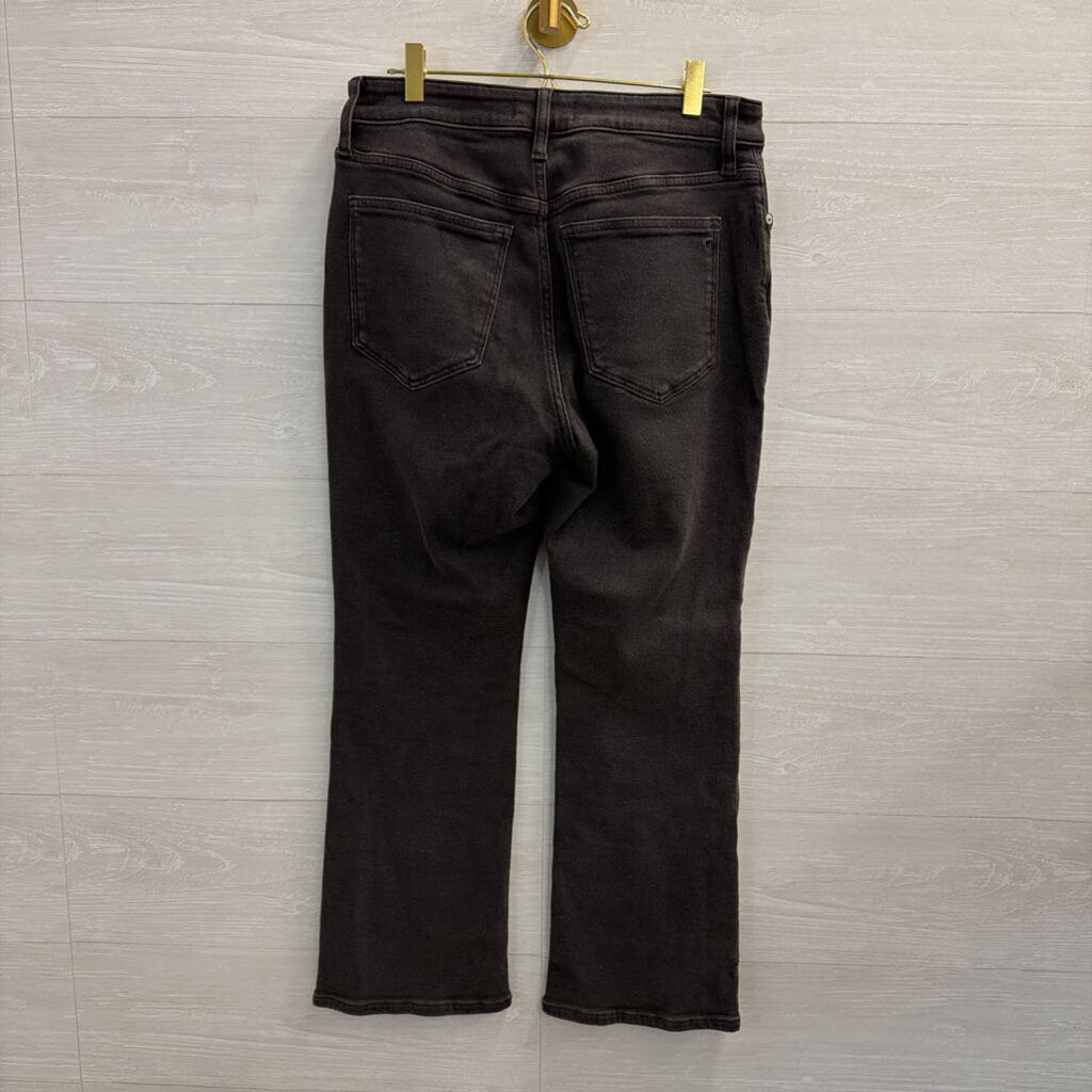 Madewell Black Curvy Kick Out Jeans 29
