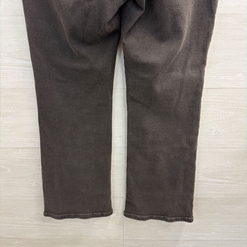 Madewell Black Curvy Kick Out Jeans 29