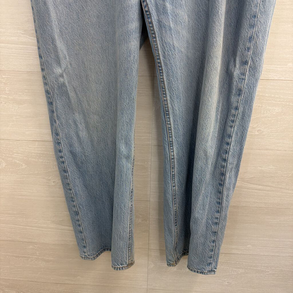 Abercrombie and Fitch Light Wash The Loose High Rise Jeans 31