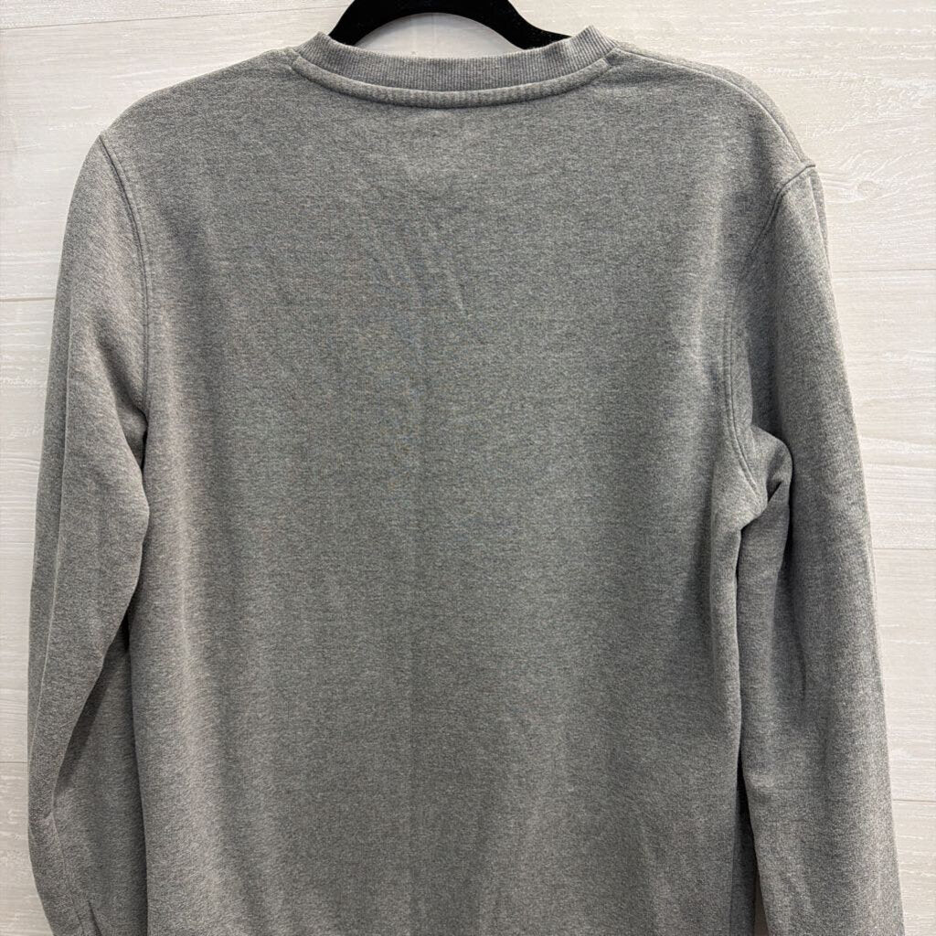Grey Virginia Tech Hokies Long Sleeve Top Small