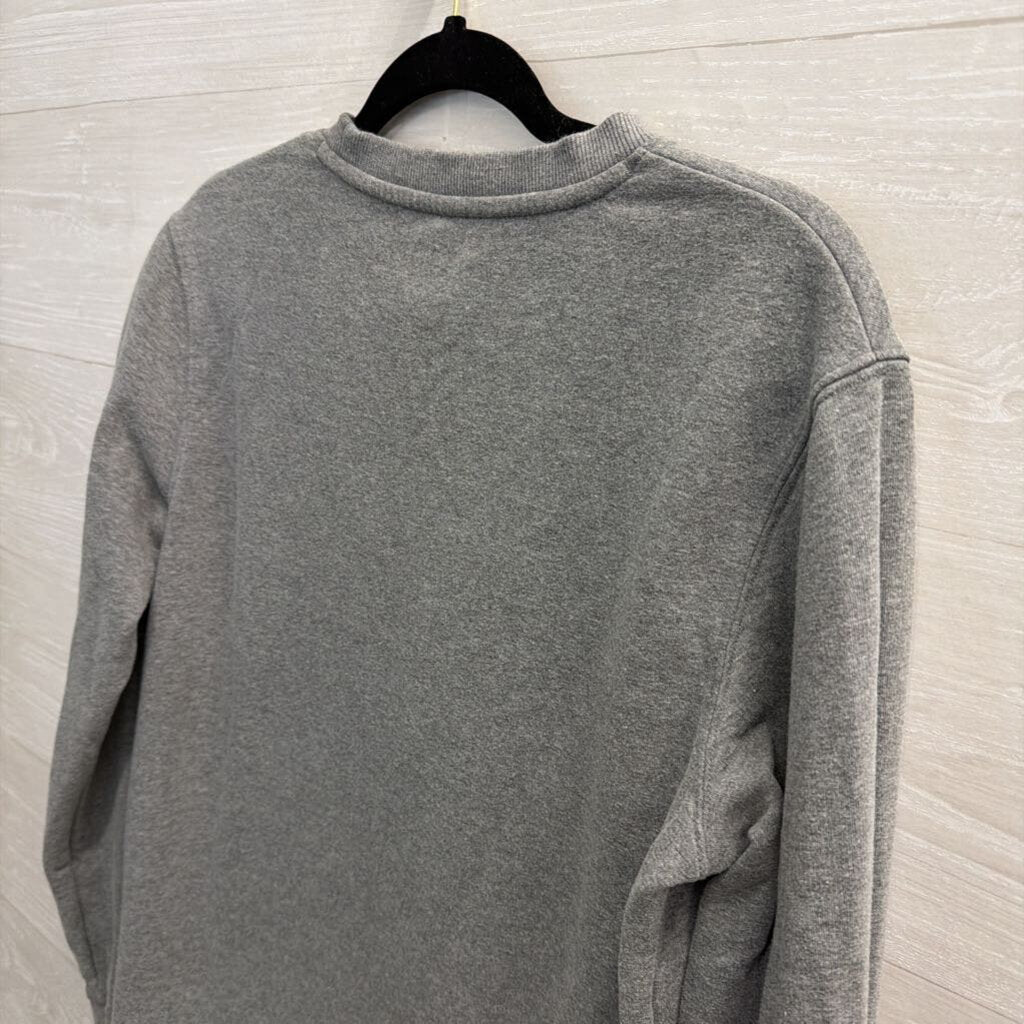 Grey Virginia Tech Hokies Long Sleeve Top Small