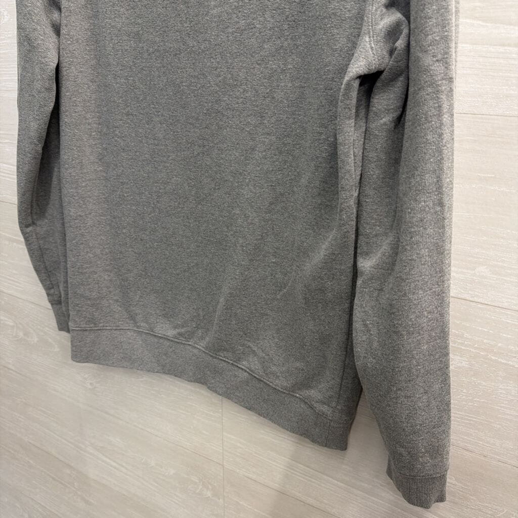 Grey Virginia Tech Hokies Long Sleeve Top Small