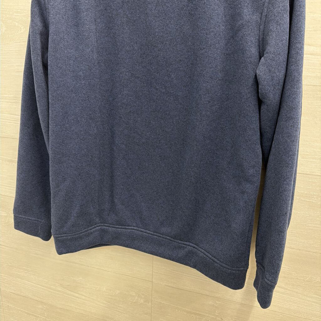 Vineyard Vines Navy Long Sleeve Oversized Quarter Zip Pullover Medium
