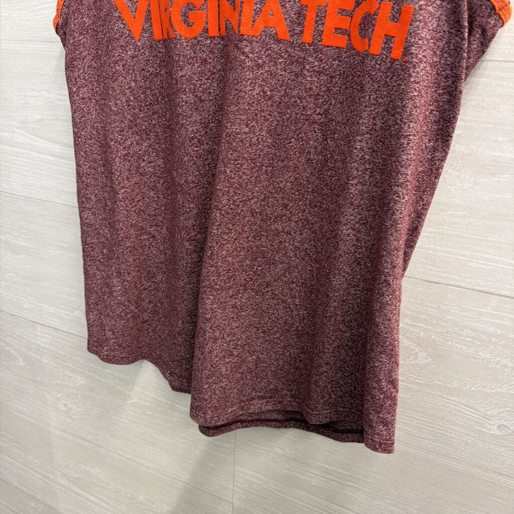 Nike Burgundy/ Orange Virginia Tech Tank Top Large