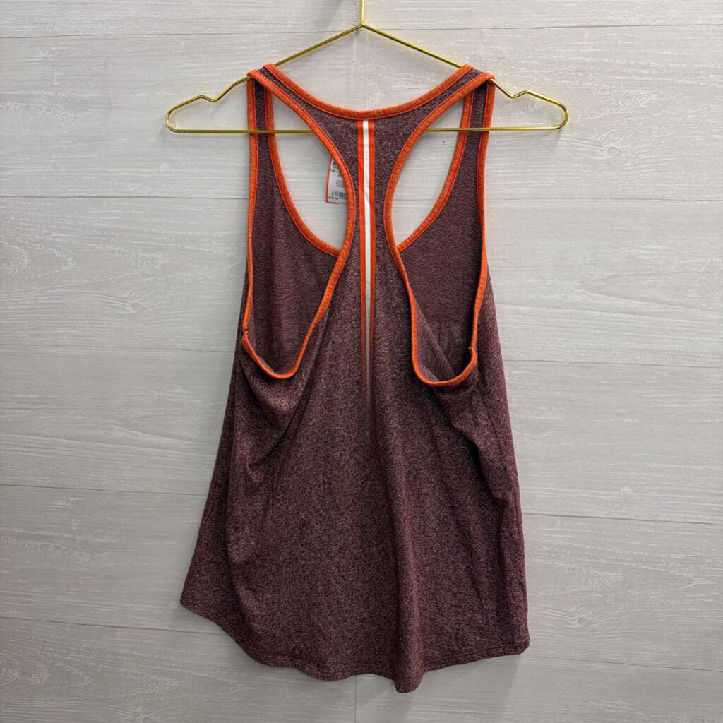 Nike Burgundy/ Orange Virginia Tech Tank Top Large