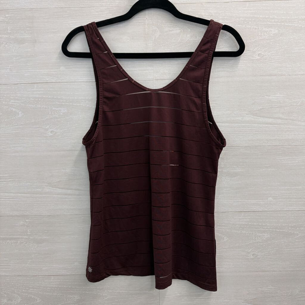Athleta Burgundy Tank Top Small