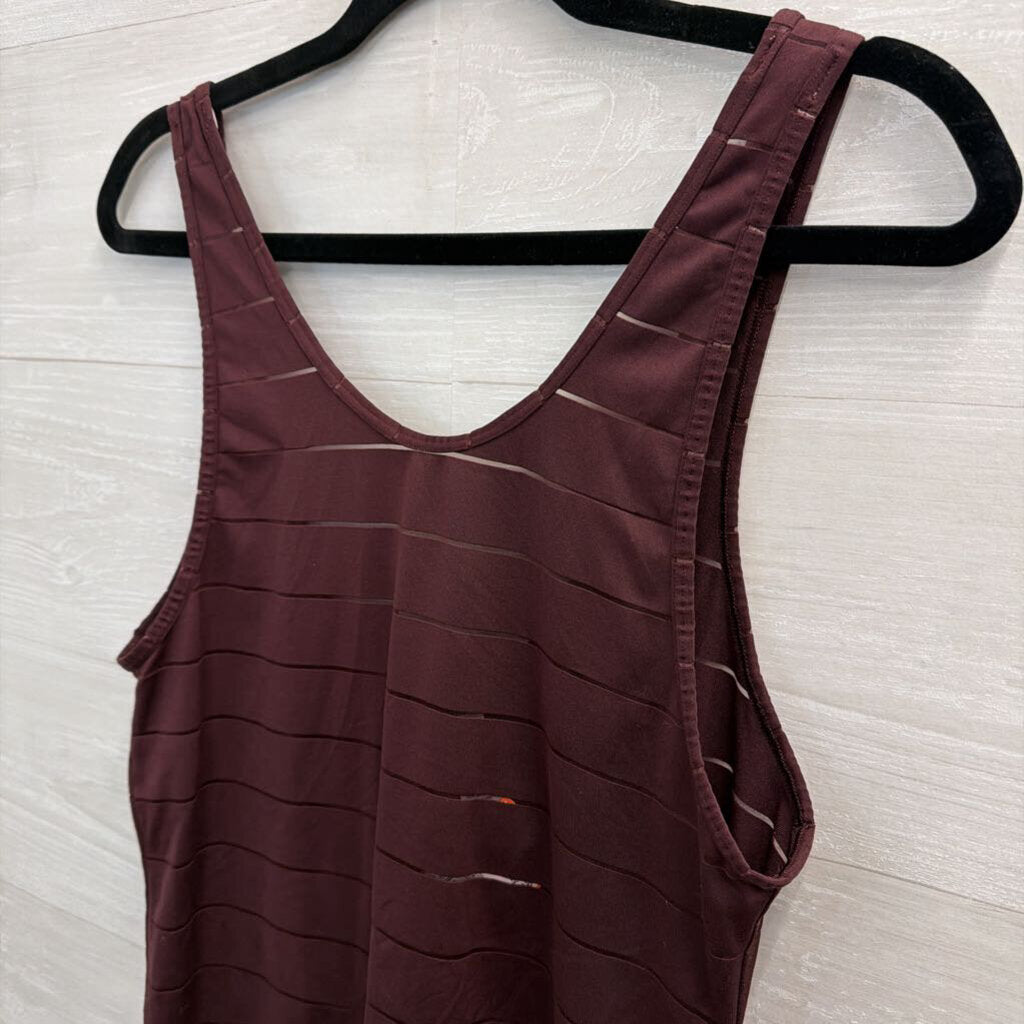 Athleta Burgundy Tank Top Small