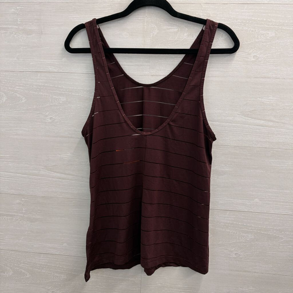 Athleta Burgundy Tank Top Small