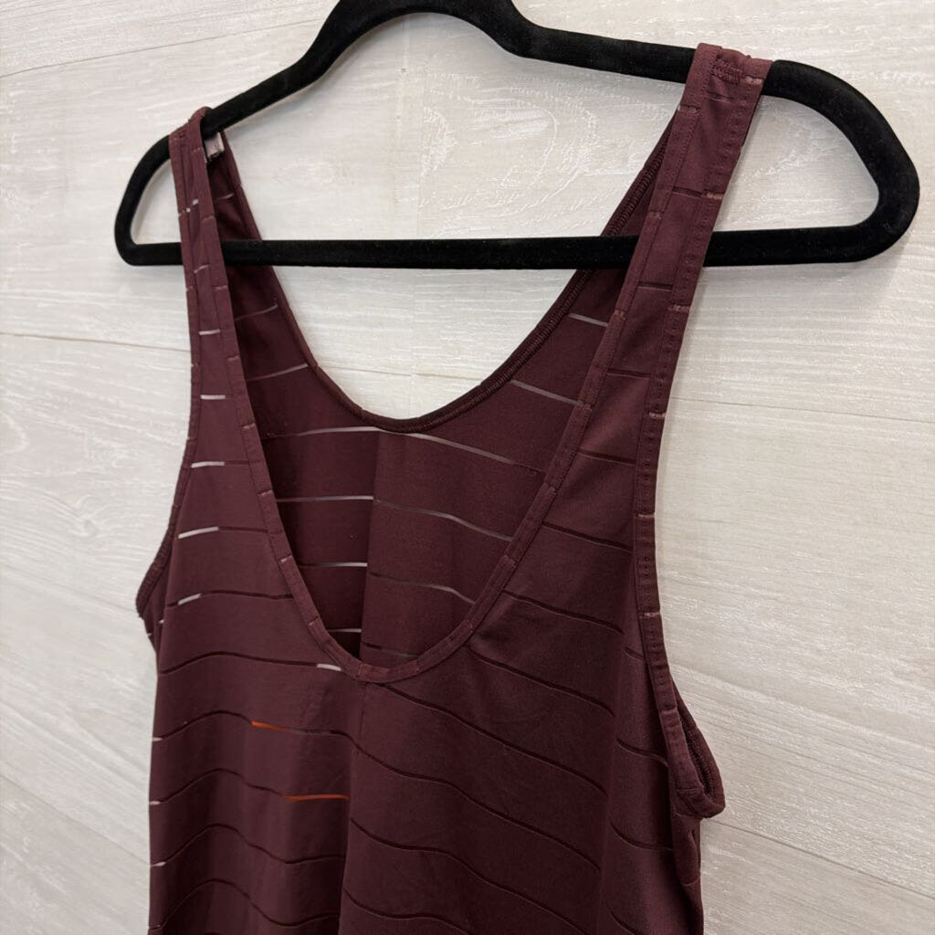 Athleta Burgundy Tank Top Small