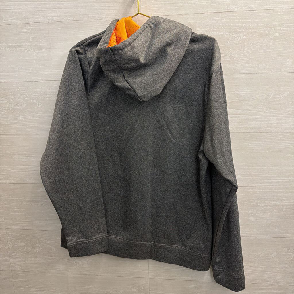 NFL Team Apparel Grey Kansas City Chiefs Hoodie Medium