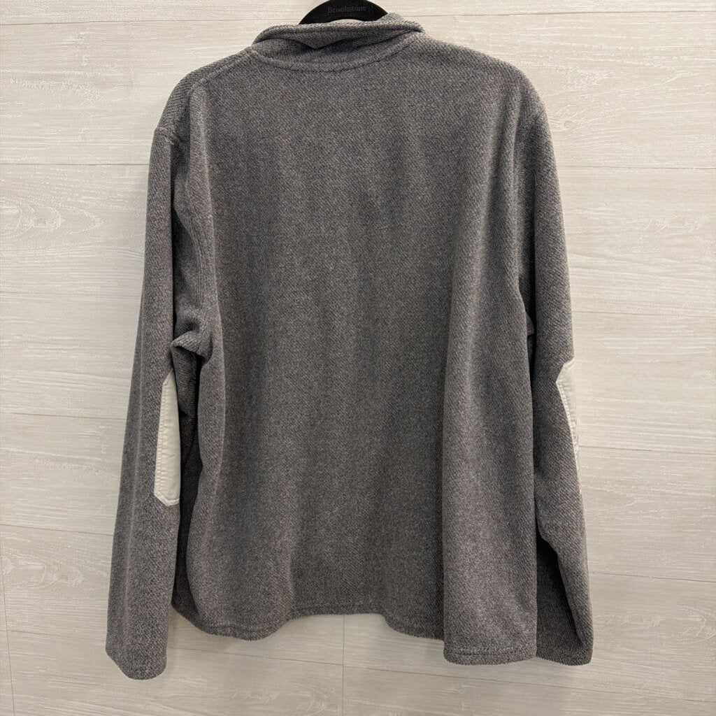 Simply Southern Grey Soft Long Sleeve Pullover Large