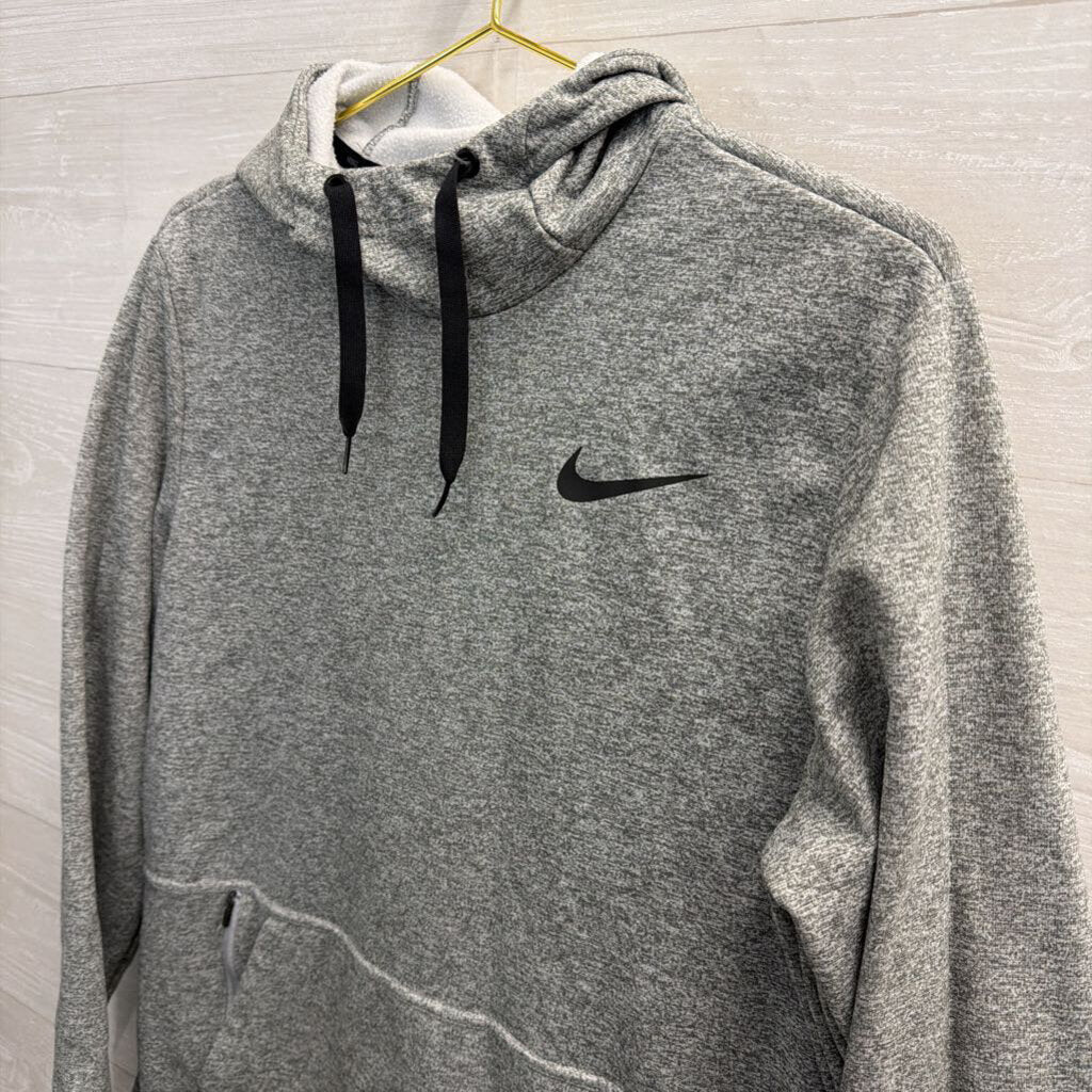 Nike Grey Therma Fit Hoodie Medium