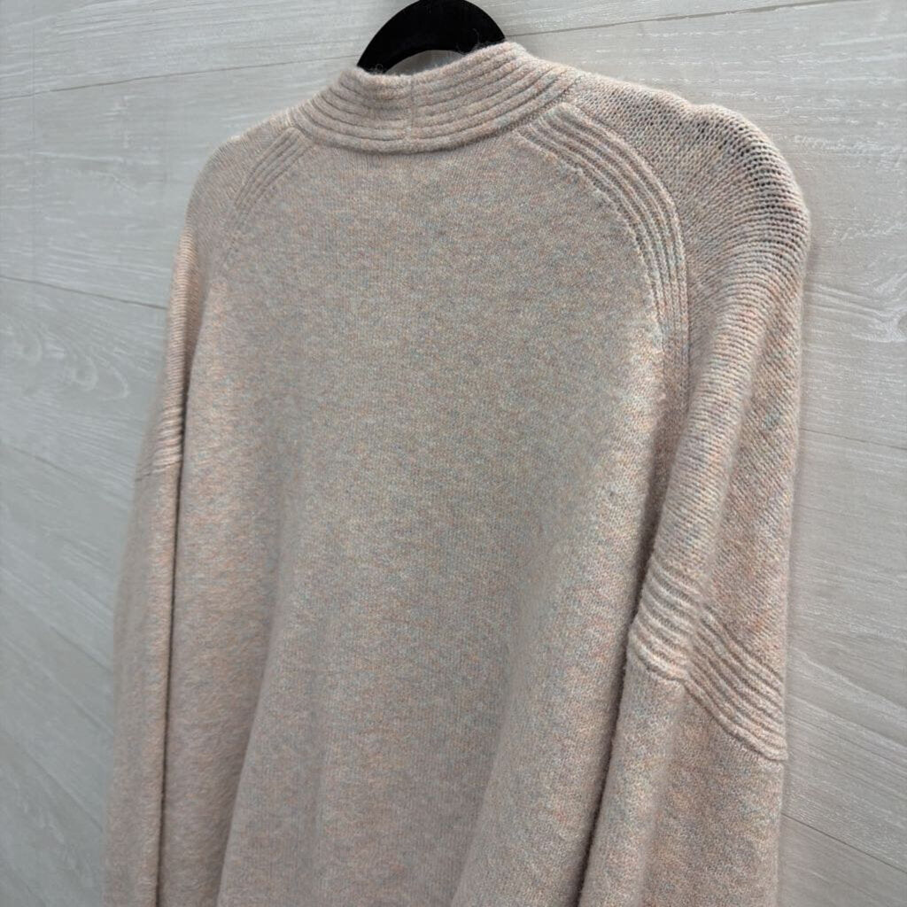 J Crew Pink Cardigan Sweater Extra Large
