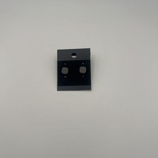 Grey Square Stud Earrings