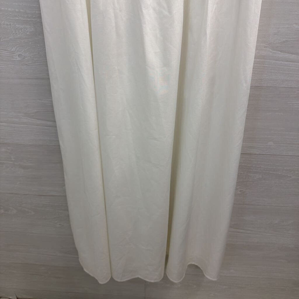 White Coreset Top Midi Dress Extra Large