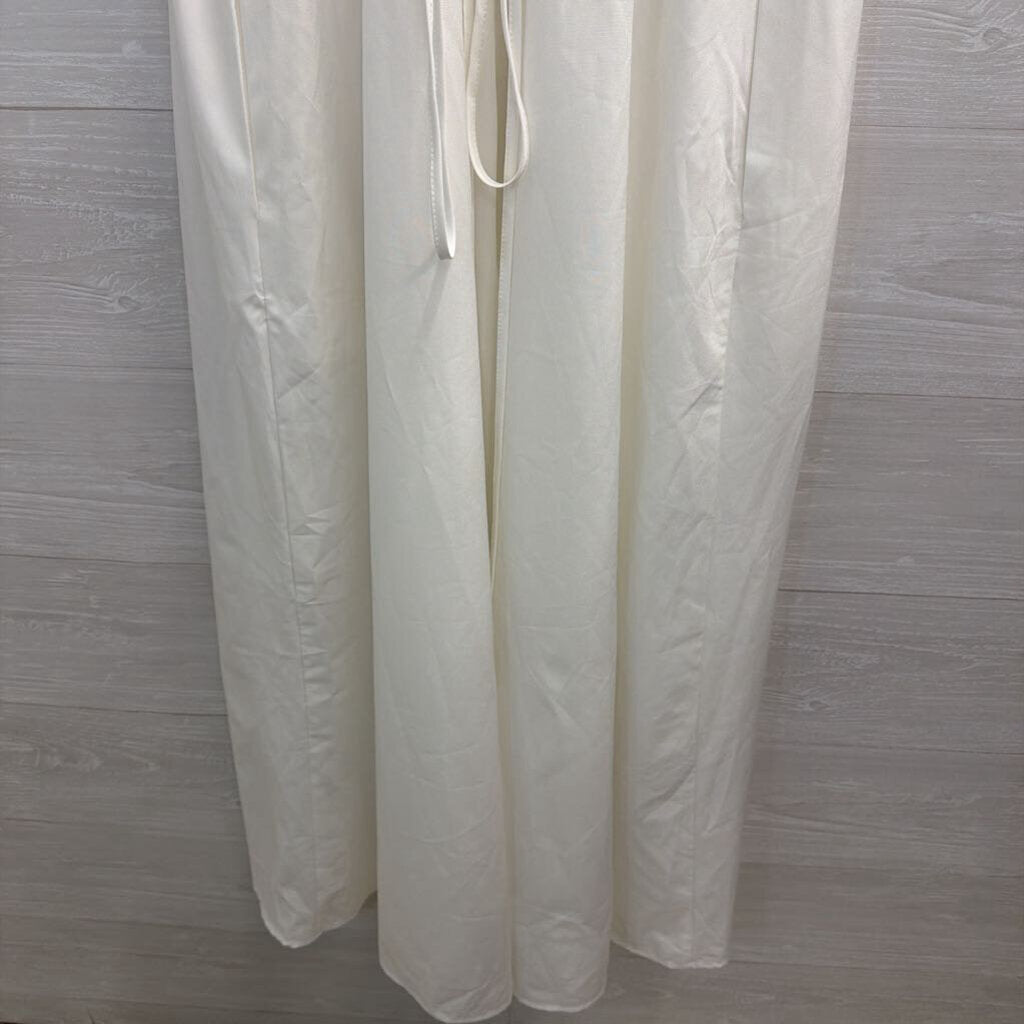 White Coreset Top Midi Dress Extra Large