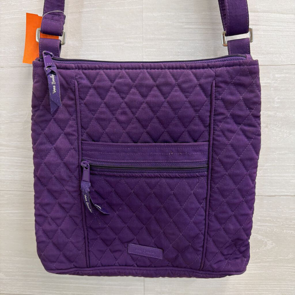 Vera Bradley Purple Quilted Crossbody Purse