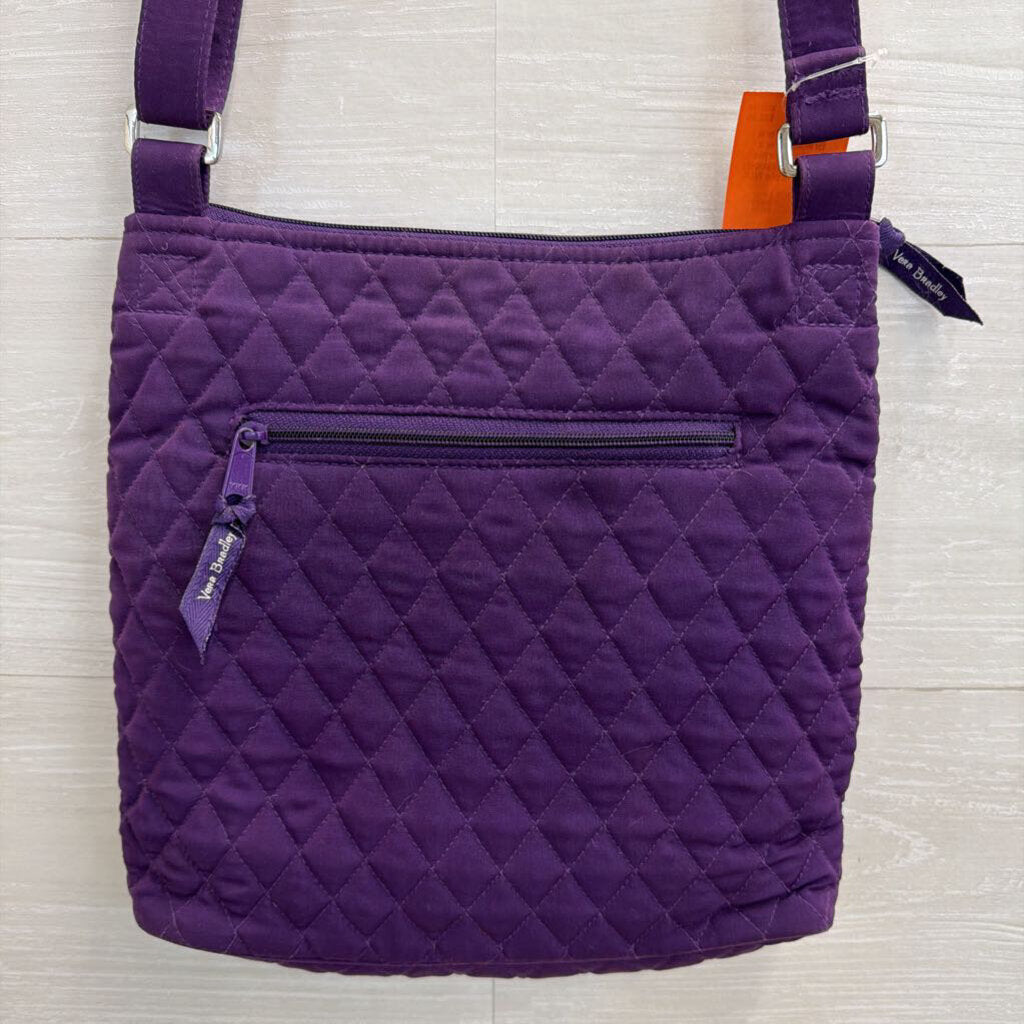 Vera Bradley Purple Quilted Crossbody Purse