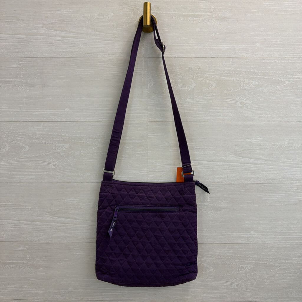Vera Bradley Purple Quilted Crossbody Purse