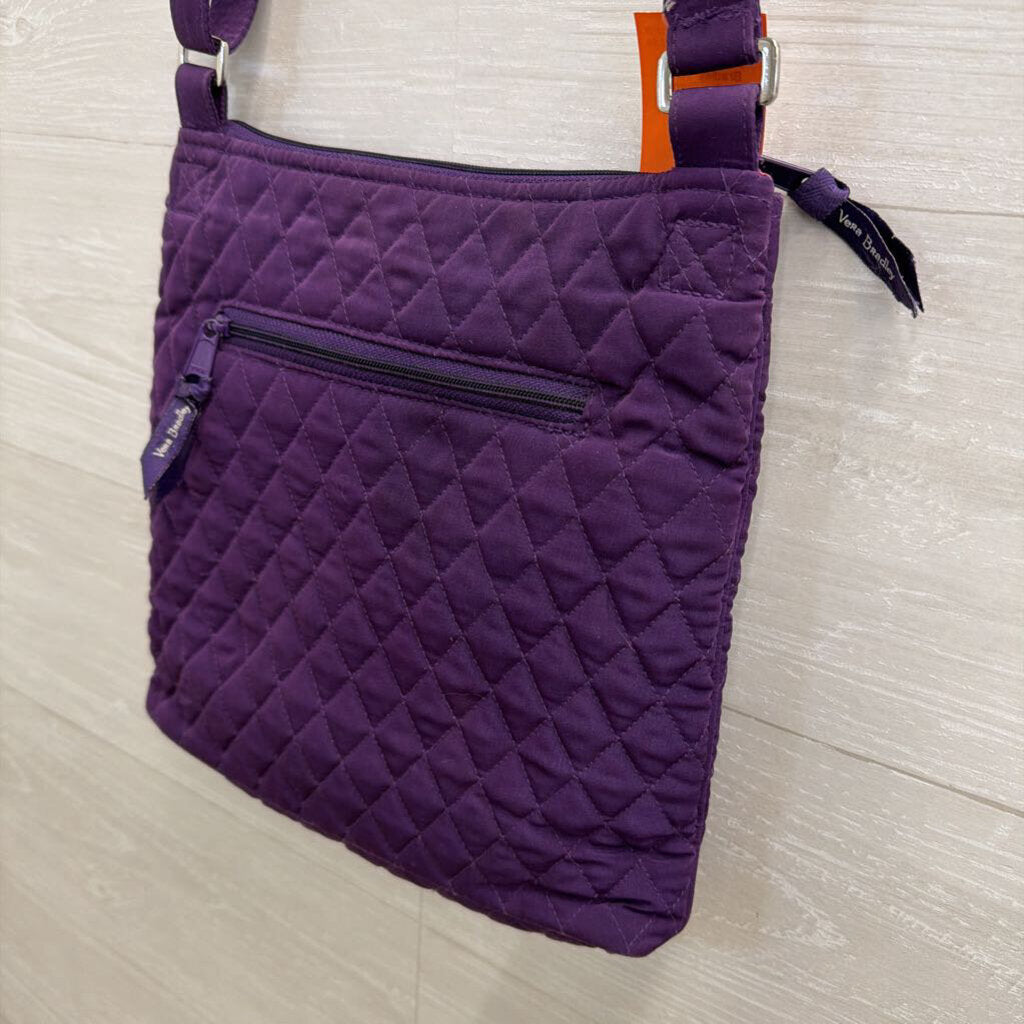 Vera Bradley Purple Quilted Crossbody Purse