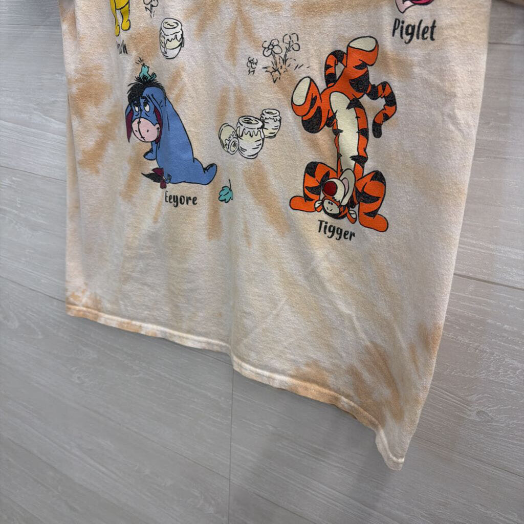 Disney Beige/ Multi Winnie The Pooh Short Sleeve Graphic Tee Medium