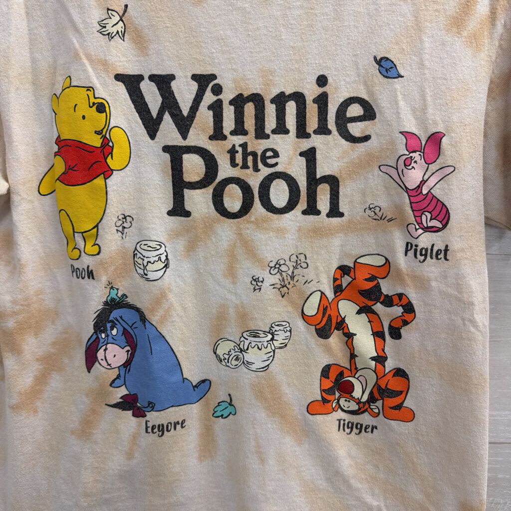 Disney Beige/ Multi Winnie The Pooh Short Sleeve Graphic Tee Medium