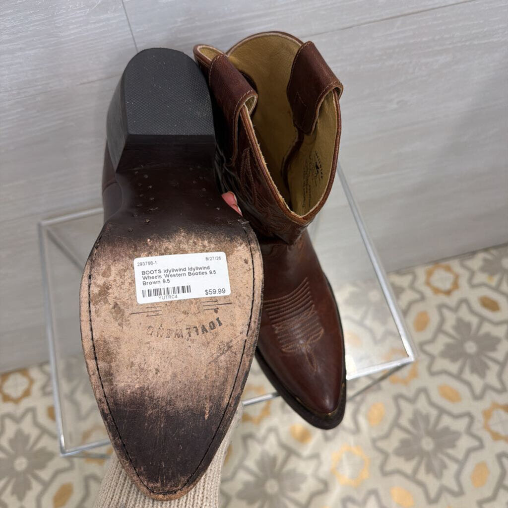 Idyllwind Wheels Western Booties 9.5