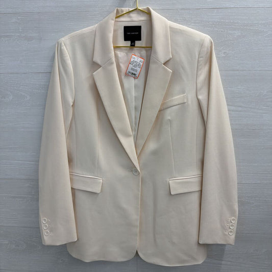 The Limited Cream Long Sleeve Blazer Jacket Large