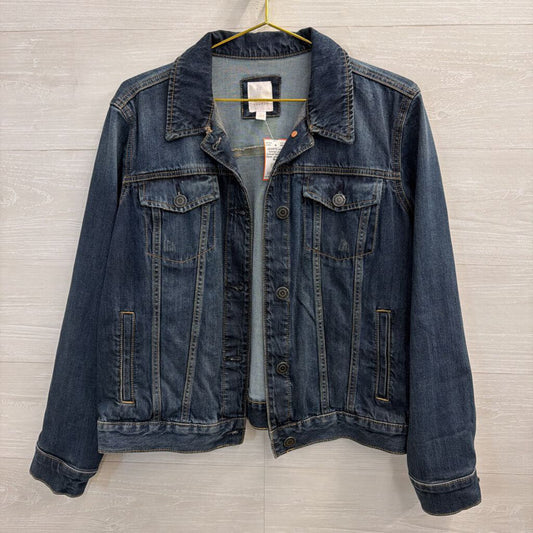 Lauren Conrad Dark Wash Denim Jacket Large
