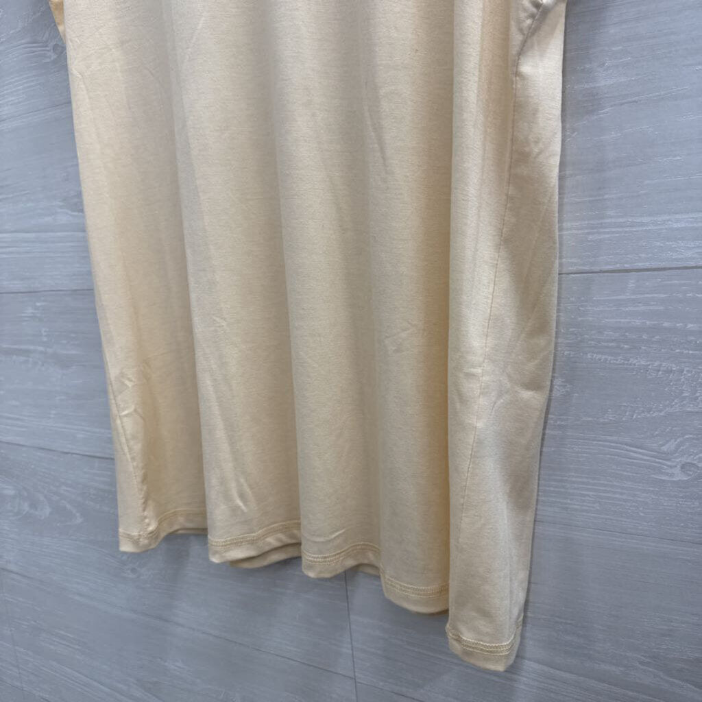 Automet Cream Short Sleeve Top Extra Large